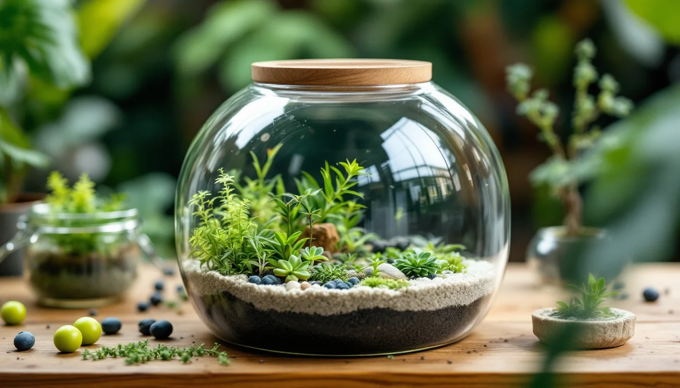 Terrarium DIY : La science derrière la création d'un écosystème fermé et autonome